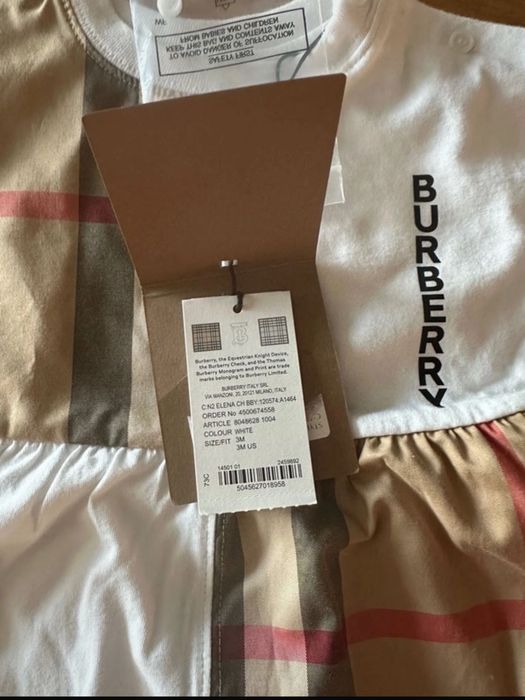 Комплект за бебе Burberry 3м