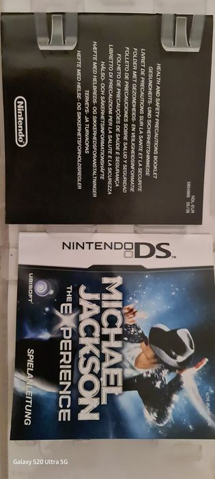 Nintendo DS Michael Jackson Joc Original Nintendo Ds