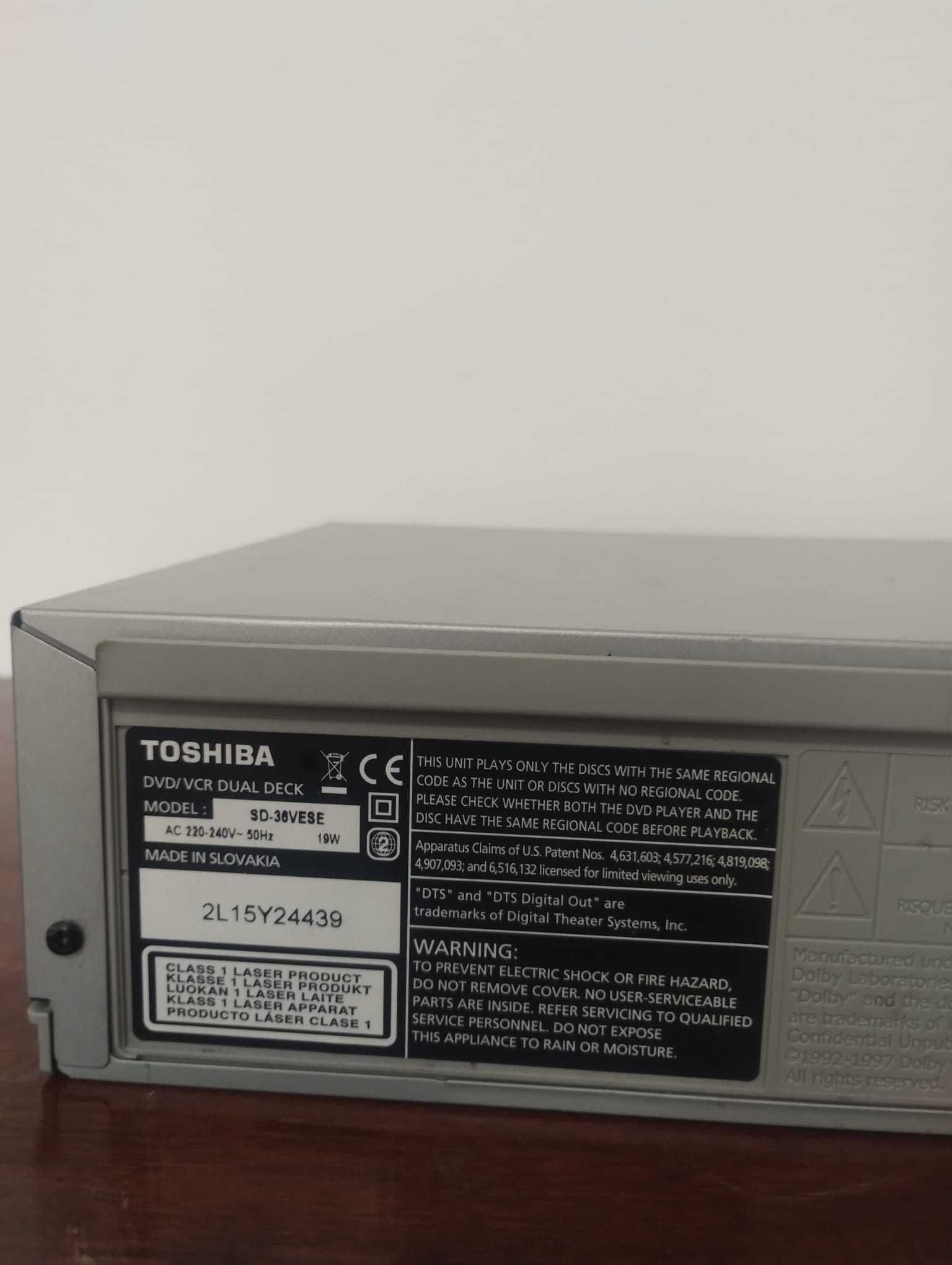 videorecorder/dvd play Toshiba sd-36vese