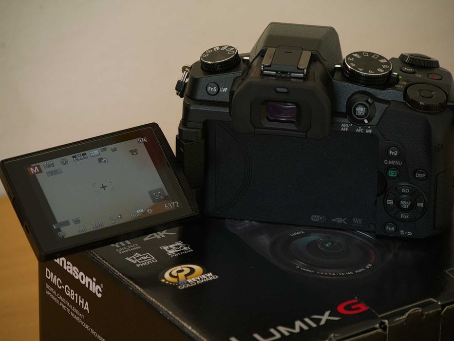 Фотоапарат Lumix G80 (Като Нов) + Аксесоари