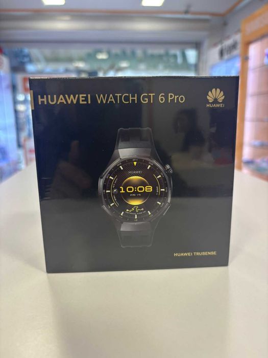HUAWEI WATCH GT 6 Pro Черен 46 MM, нов 36м гаранция