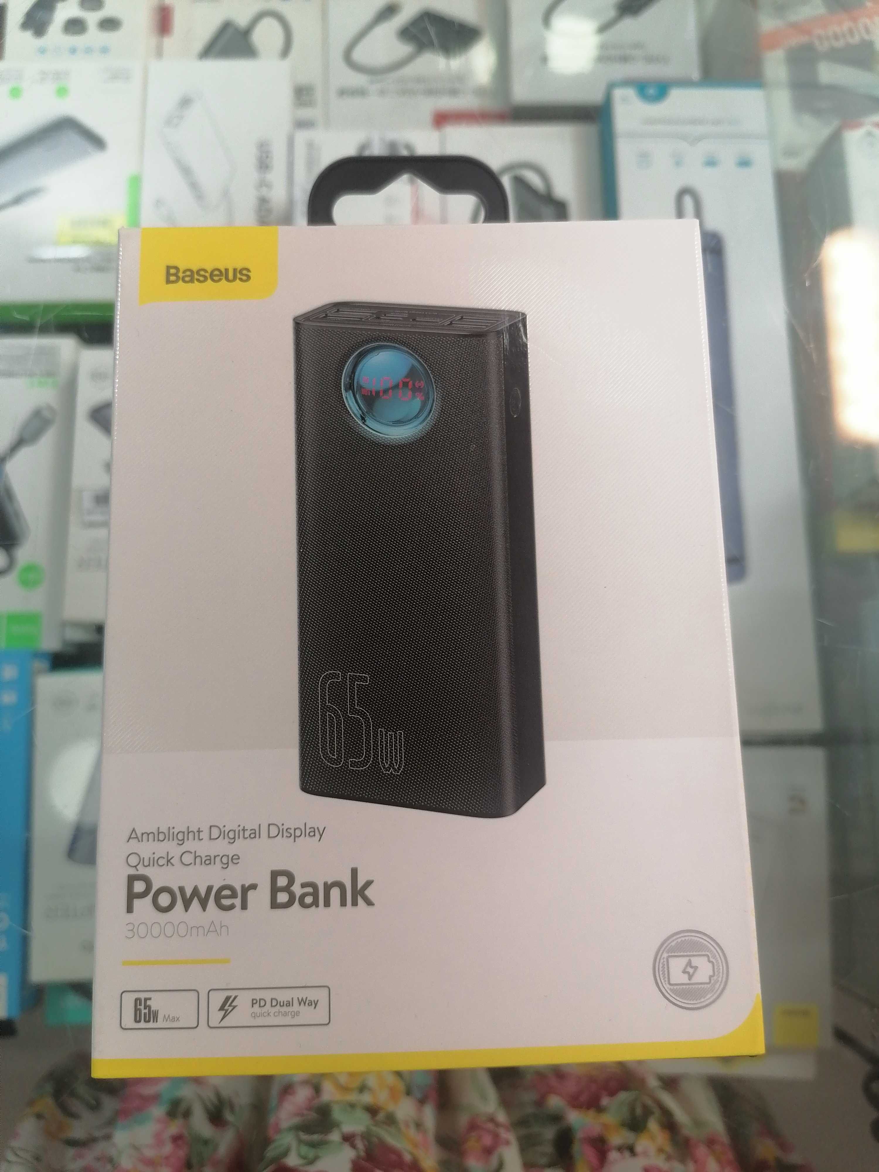 Power bank 65w,повер банк для телефона, ноутбука 30.000 mAh