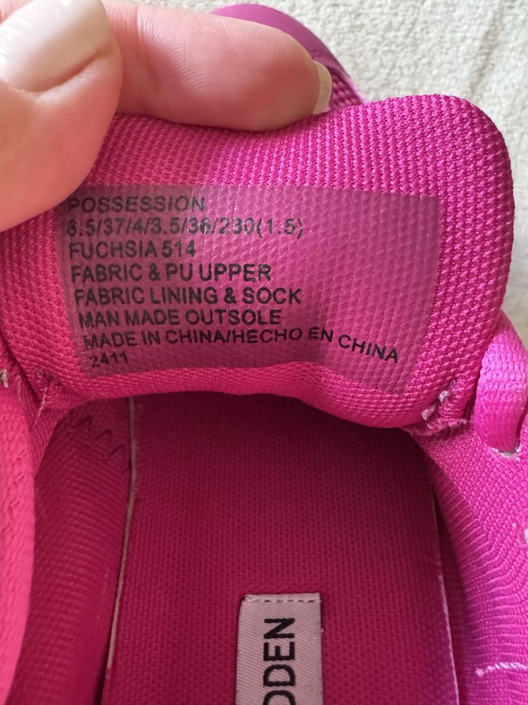 Маратонки Nike Air Max 270 36.5 и Steve Madden fuchsia фуксия 37