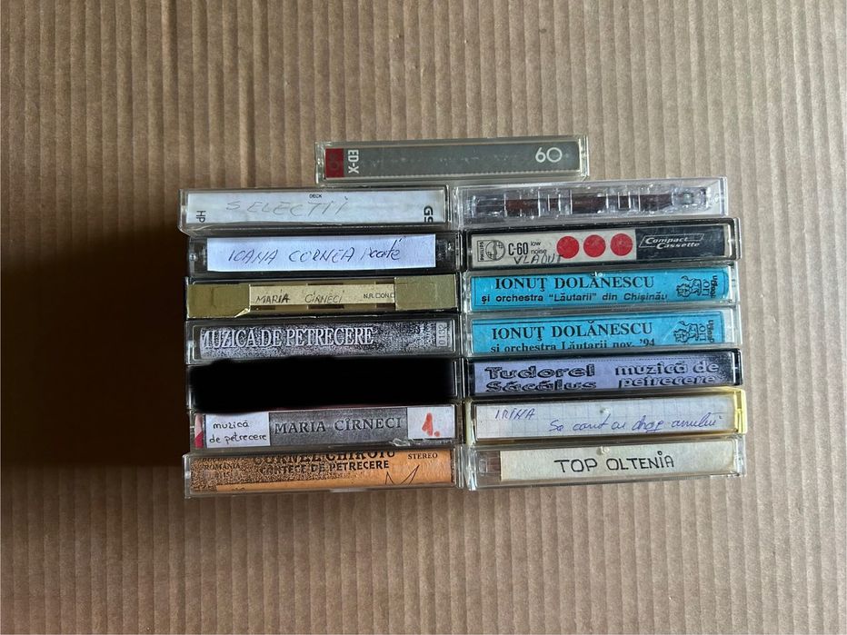 Lot 14 casete audio muzica populara
