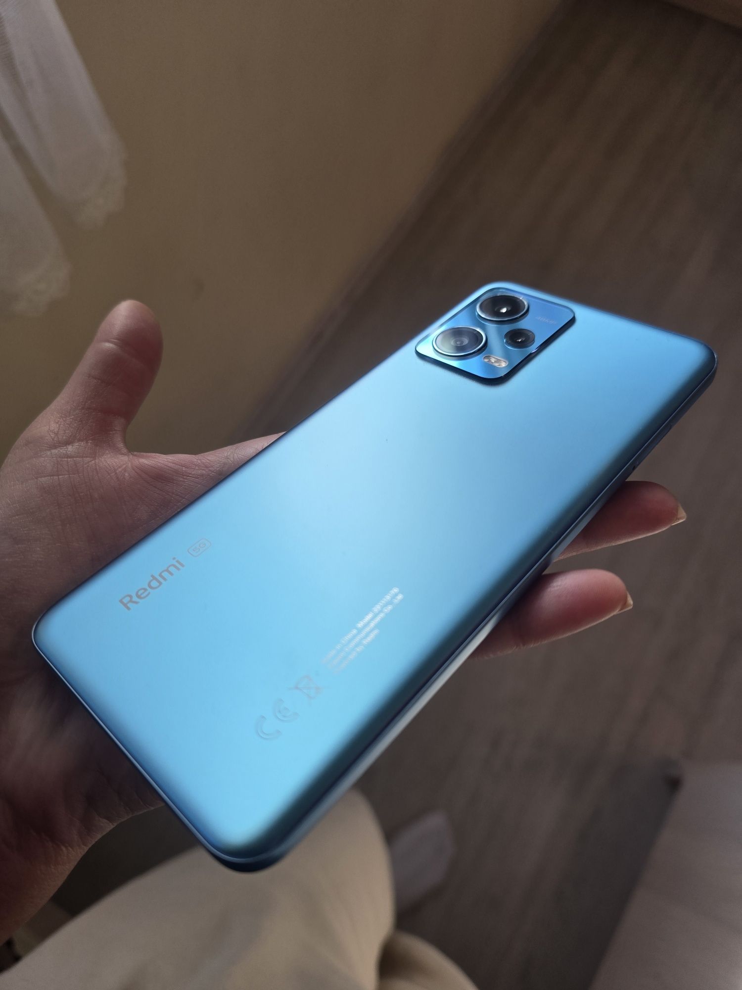 Xiaomi Redmi Note 12 5G Ice blue КАТО НОВ с оставаща гаранция!