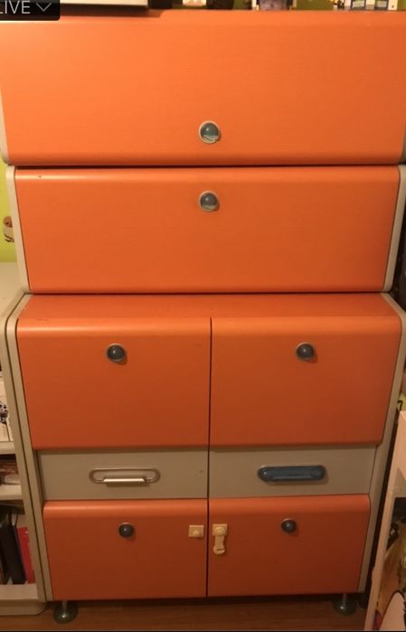 Mobila tineret/copii compusa din 7 corpuri