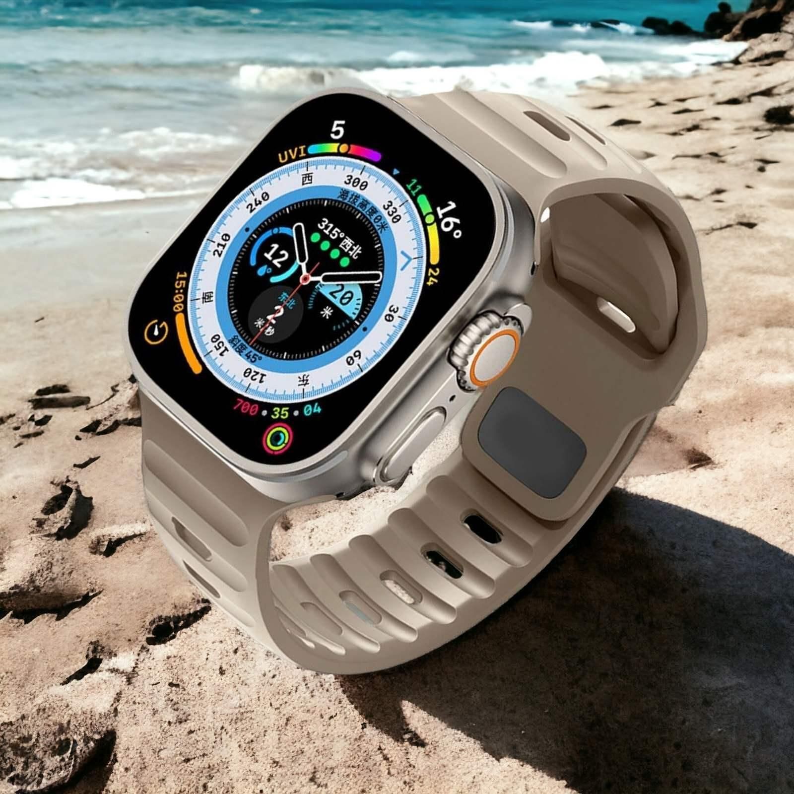 Каишка tech protect icon line за apple watch ultra/ ultra 2 sand