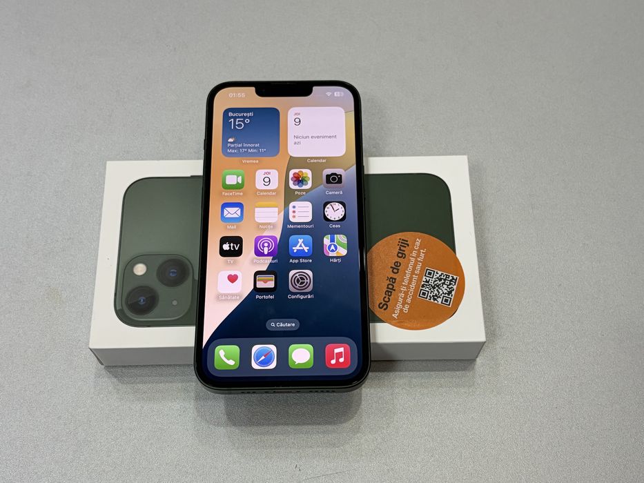 Iphone 13, 128 gb, Green, la cutie