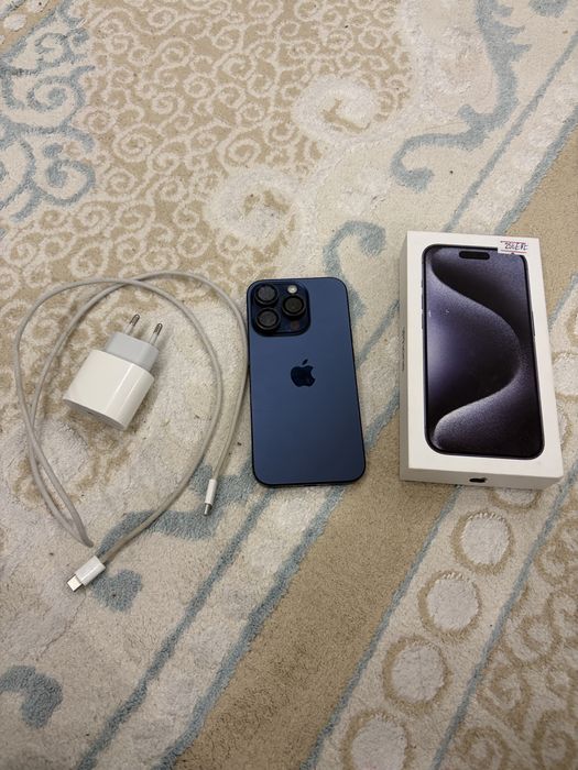 Iphone 15 pro 256 GB Синий Blue