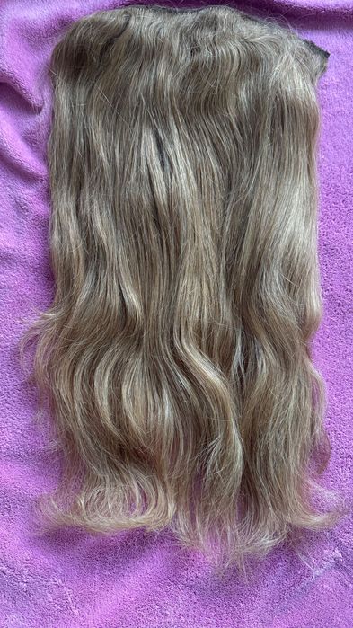 Екстеншъни- тъмно русо