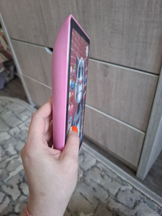 Детский обучающий планшет 3D Кот Том 3 в 1