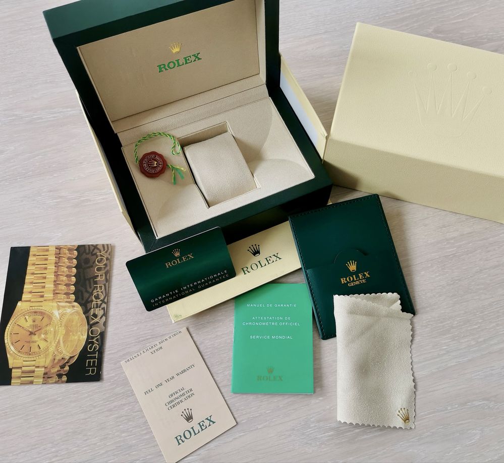 Оригинална Кутия за часовник ROLEX + документи