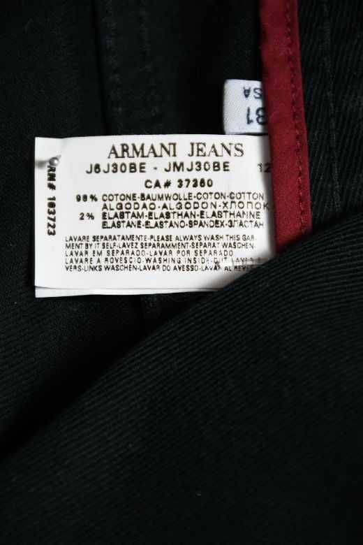 Blugi negri originali ARMANI JEANS, colectia noua