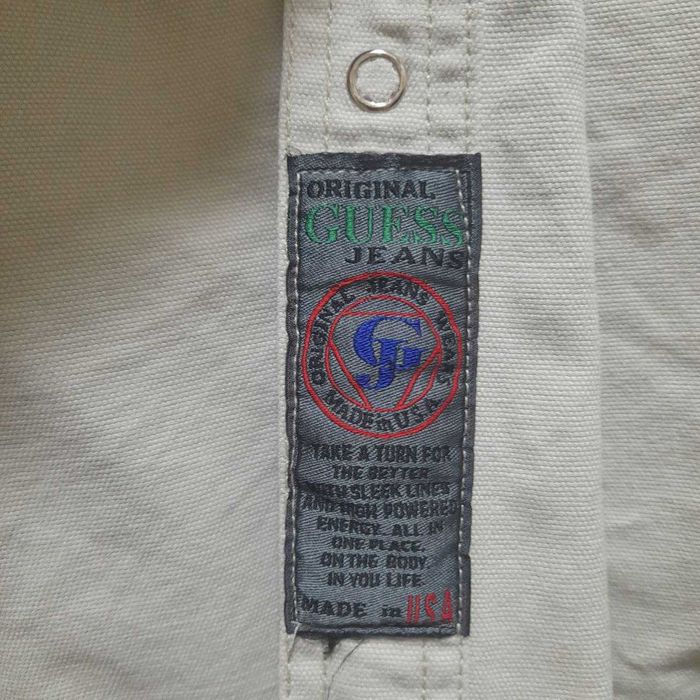 Vintage Guess Denim Shirt / Made in USA / Джинсовая Рубашка 52-54р