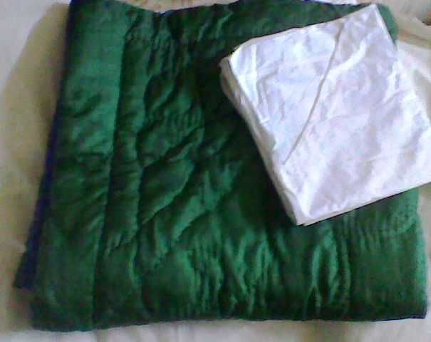 Детское ватное одеяло с пододеяльником