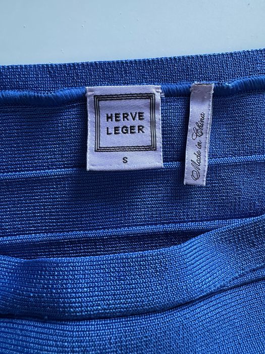 HERVE LEGER - Оригинал - бандажен бански размер S