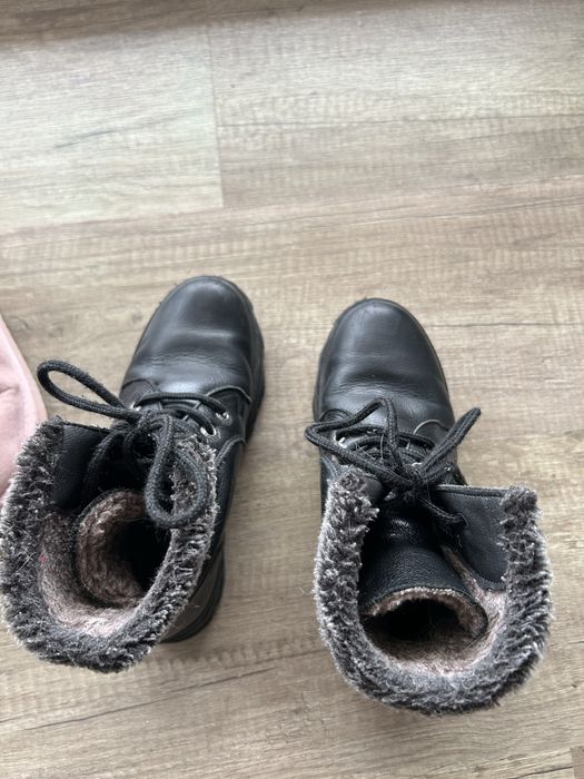 Ghete iarna de piele,mar 31