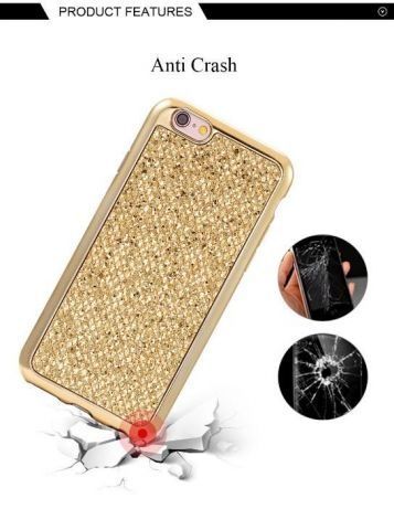 Husa cu sclipici Iphone 5 , 5s, SE, 7, 8, X, XS