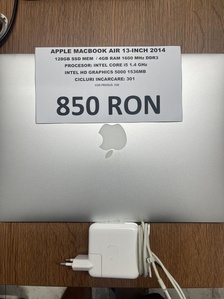 Amanet No Limit: Apple MocBook Air 13 inch 2014 Garantie si Bon