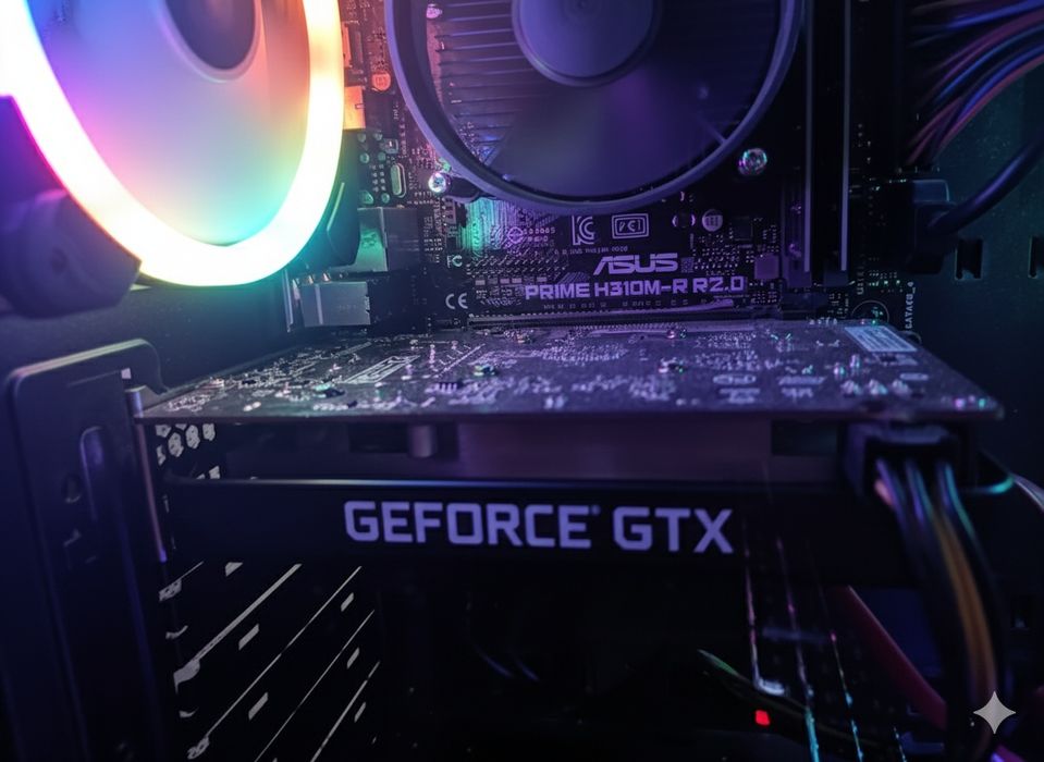 Игровой компьютер + Монитор