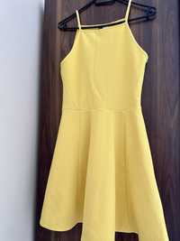 Дамска жълта рокля от H&M