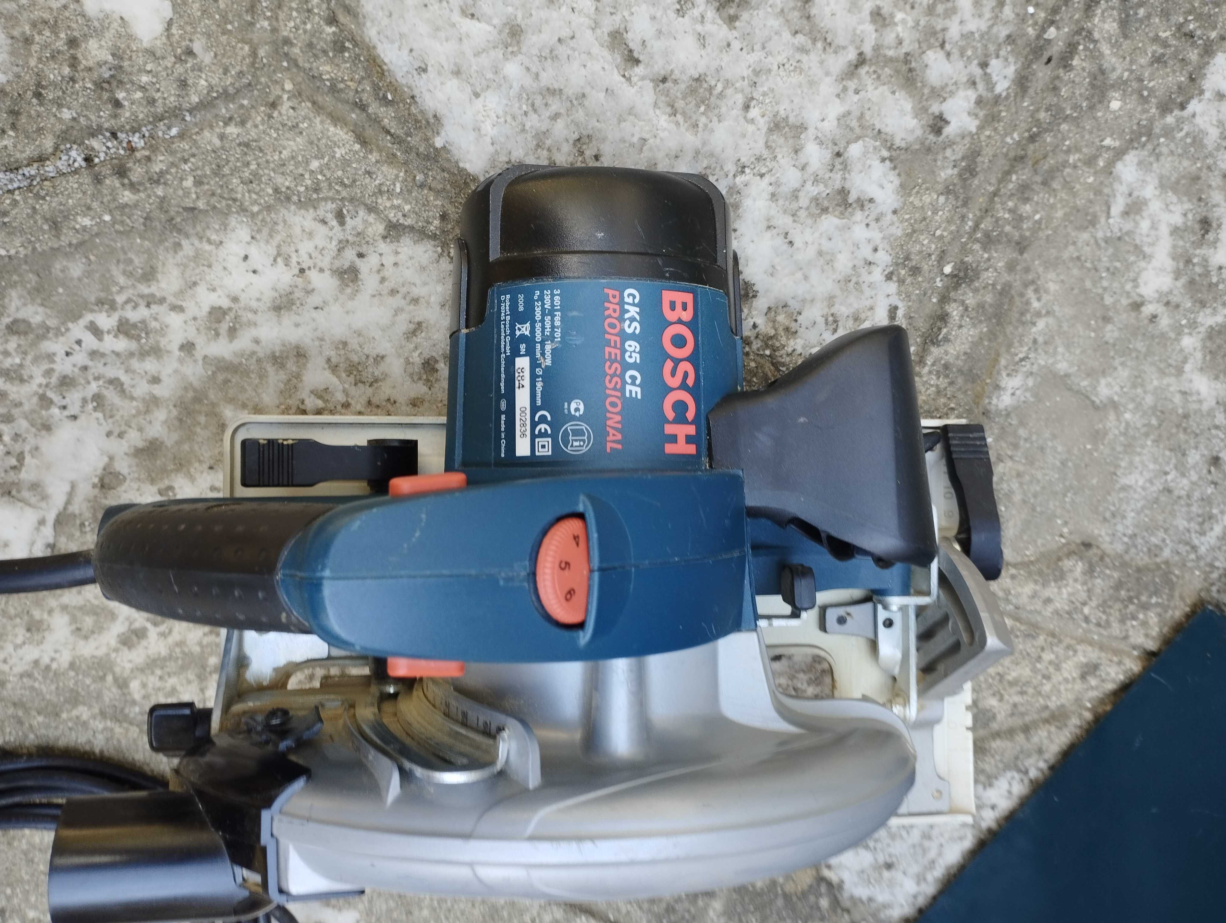 Ръчен циркуляр Bosch GKS 65 CE PROFESIONAL
