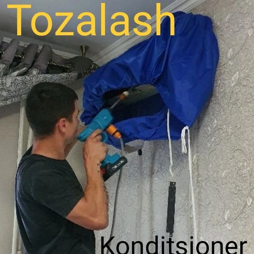 Chistka konditsioner yuvish tozalash xizmati