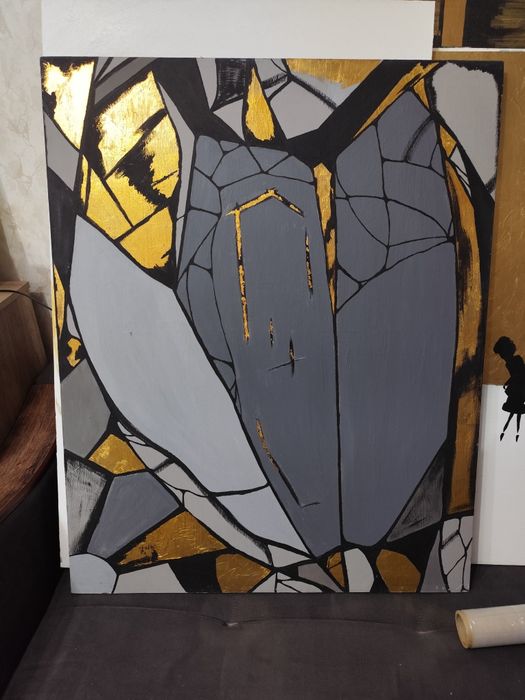 Картина ручной работы акрил