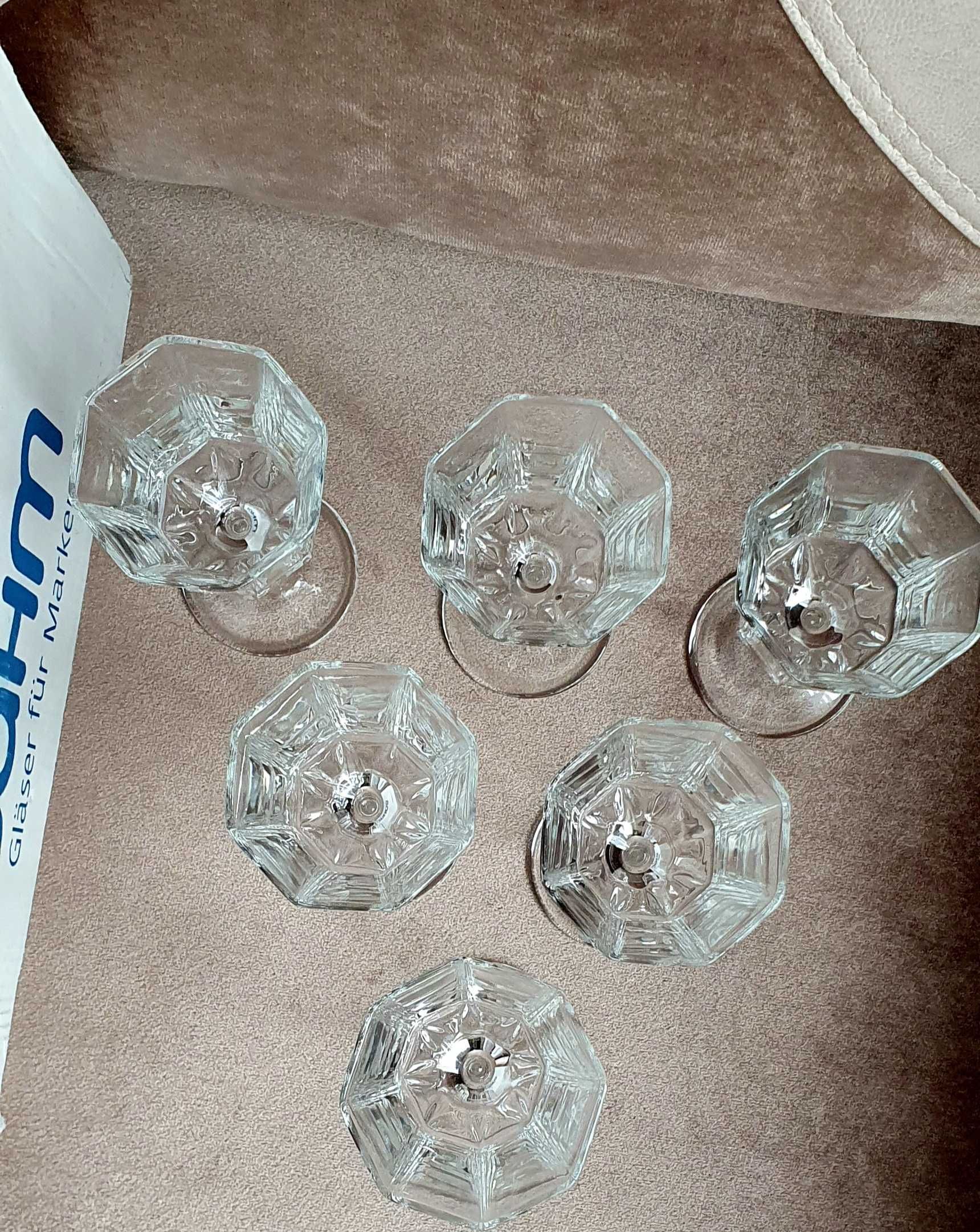 Set 6 pahare din cristal