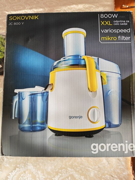 NOU! Storcator fructe+legume Gorenje 800W