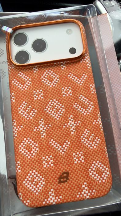 Husa din fibra de carbon  pentru Iphone 17 Pro Max