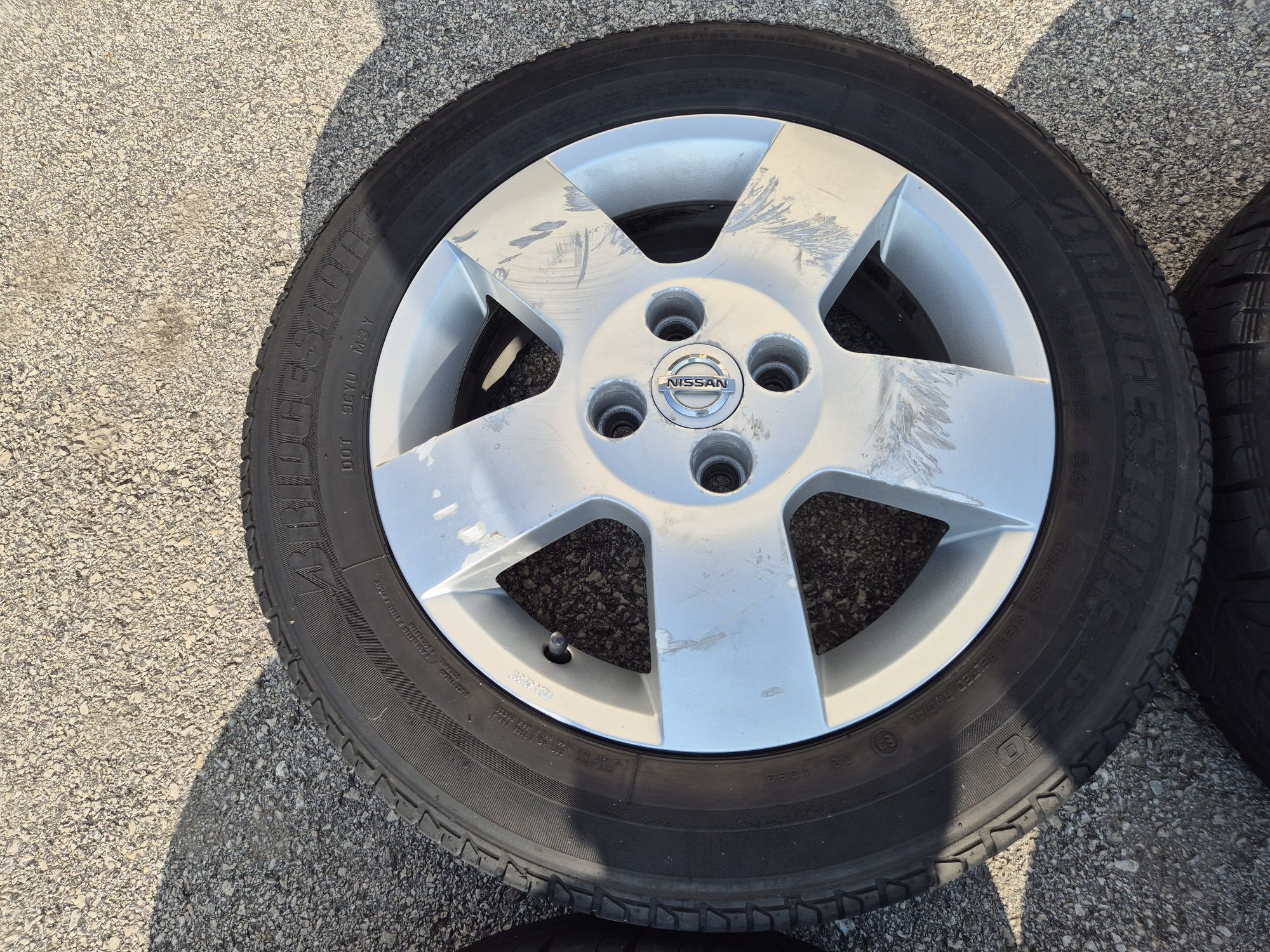 4х100/15 с гуми Рено Дачия Nissan 4x100/15 Dacia Renault Micra