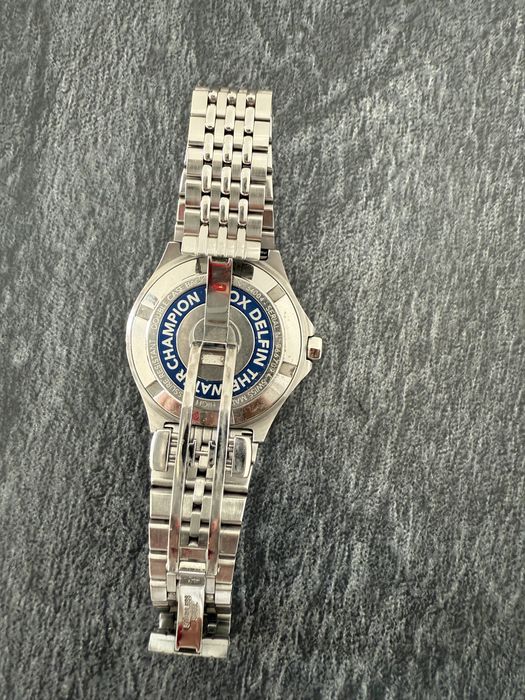 Ceas Edox pe baterie , fara defecte . Detin si zalele in plus