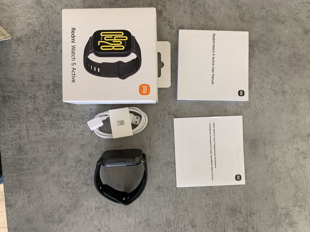 Redmi watch 5 active почти новые