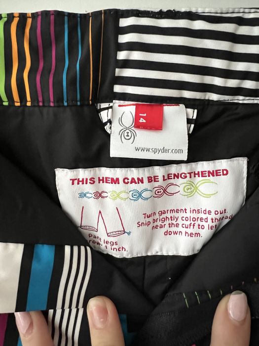 Pantaloni ski/snowboard spider