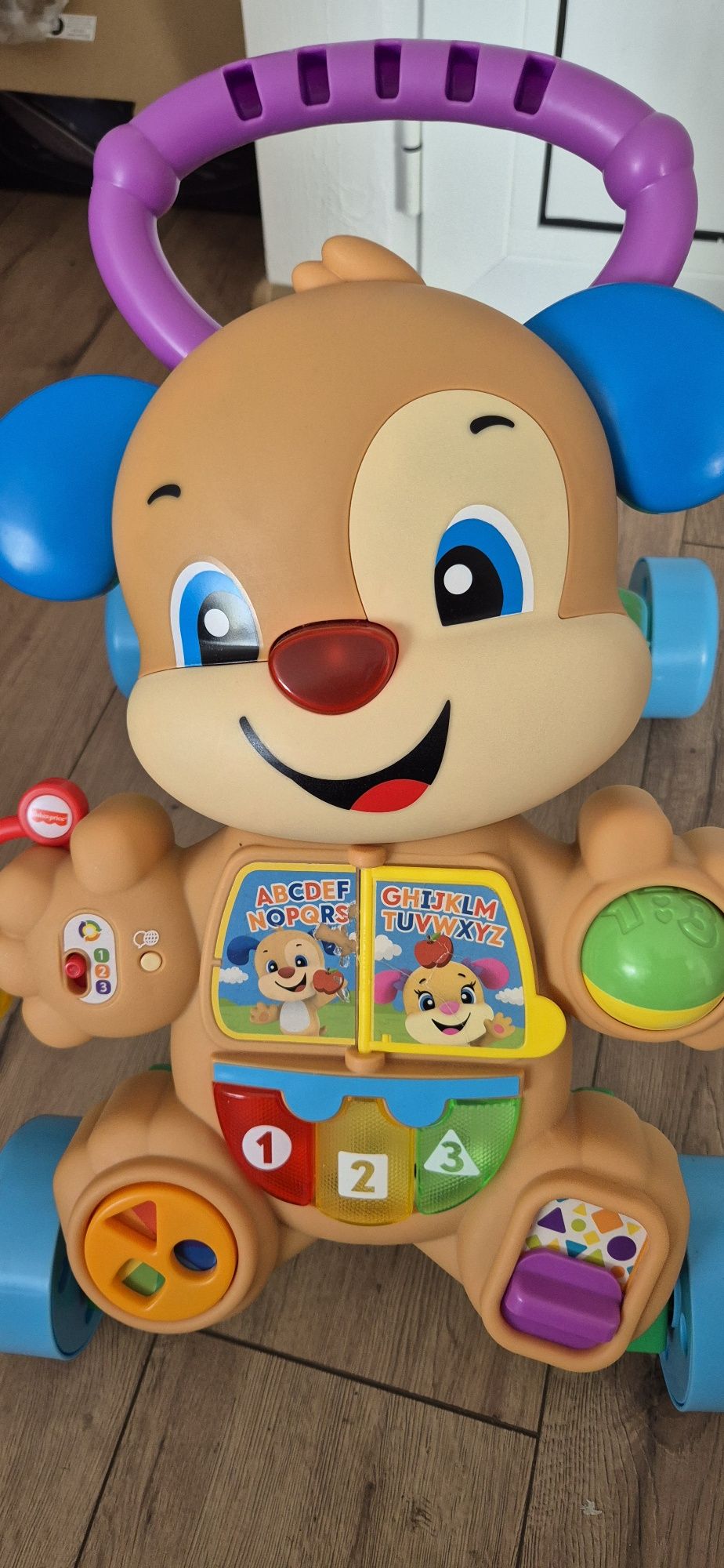 Fisher Price LAUGH & LEARN Проходилка кученце на български език