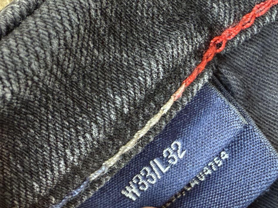 Blugi GANT Tyler Gri Barbari | Marime 33 x 32 (Talie 84 cm)