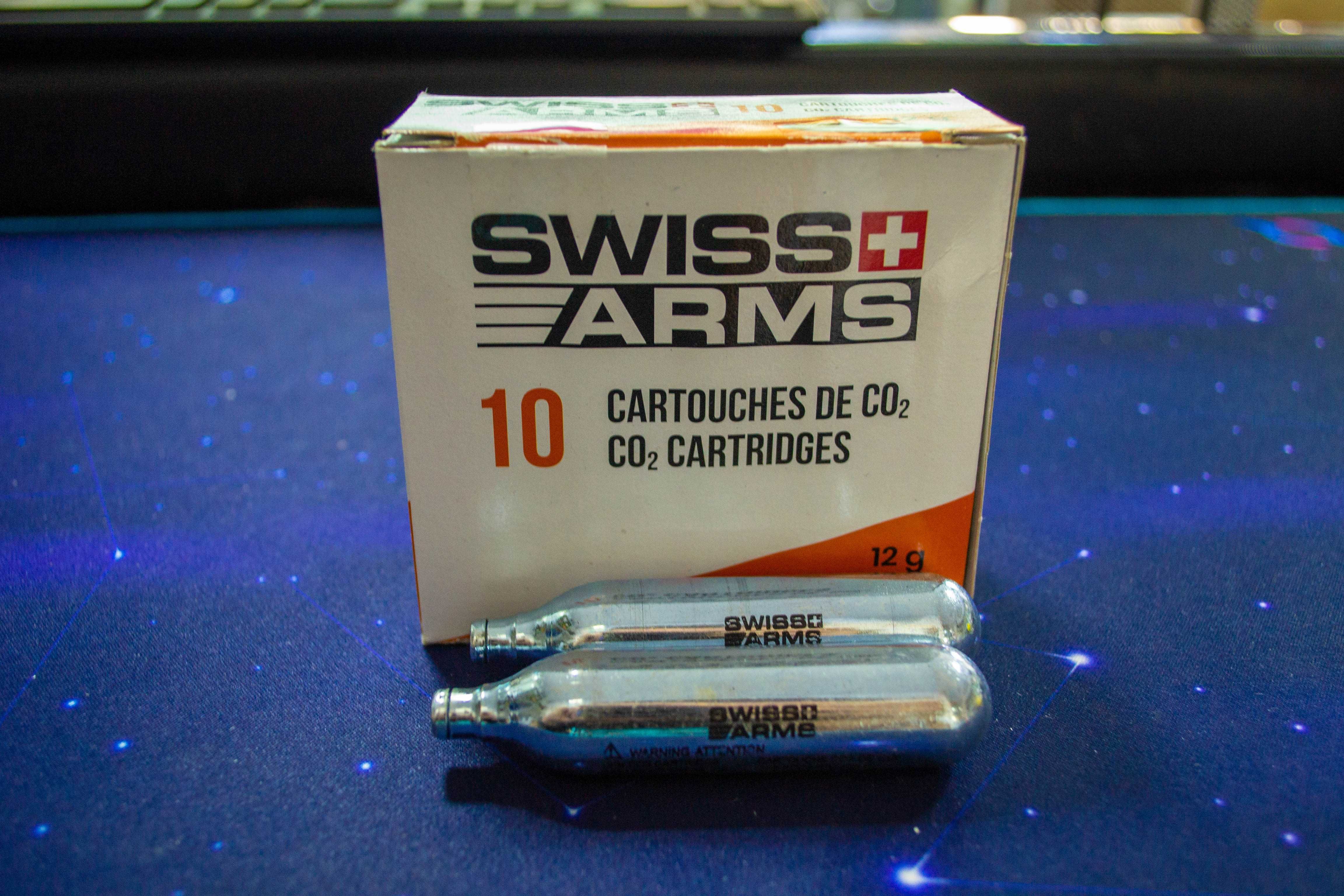 Capsule Swiss Arms CO2 airsoft