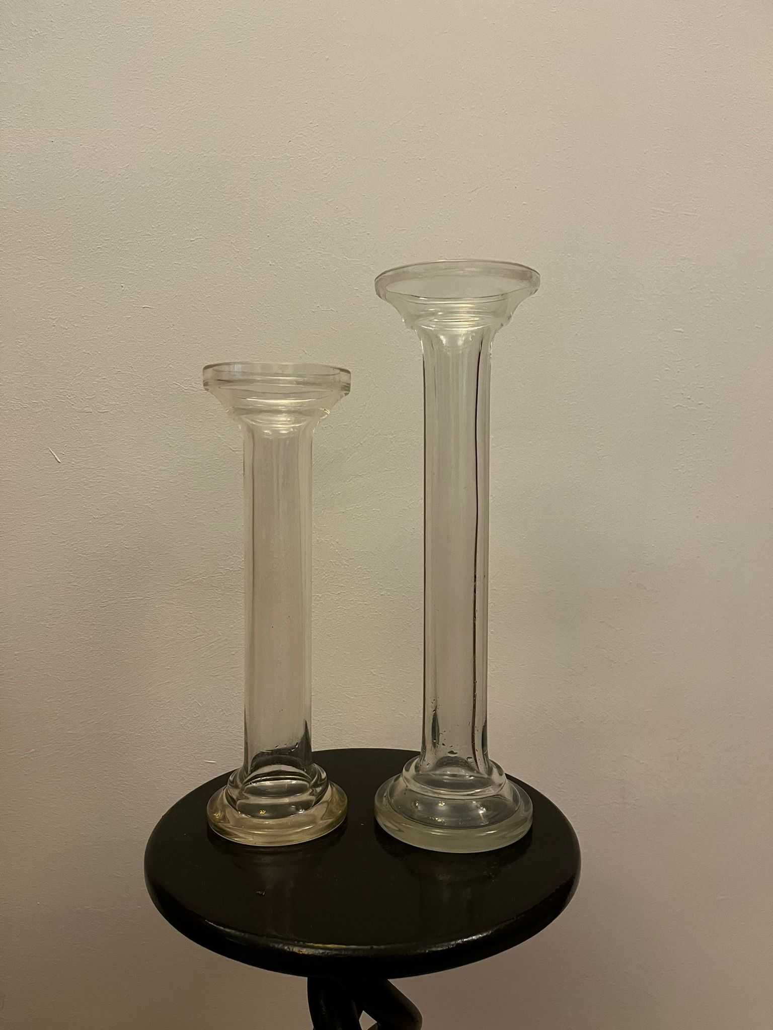 Doua superbe vaze vaza soliflore cristal  w germana bibelou