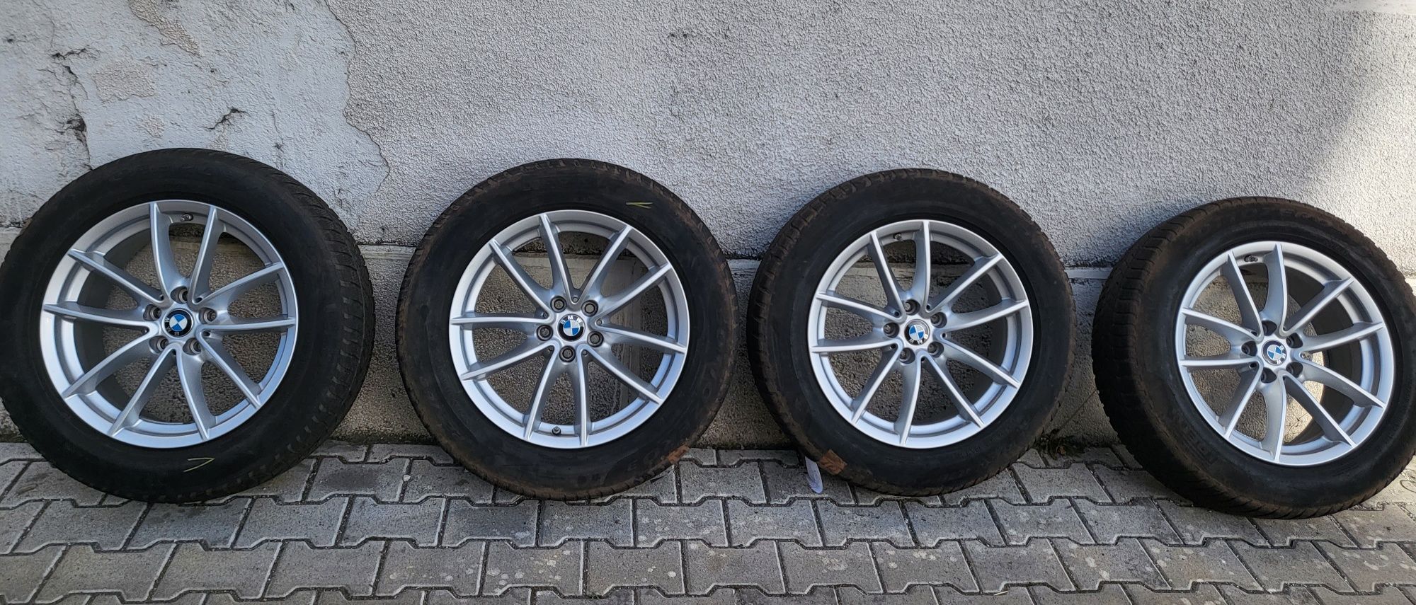 Jantd aliaj R17 BMW X3, anvelope iarna Pirelli 225 60 18