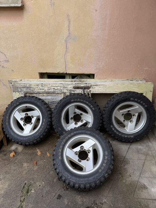 Оригинални Джанти 15 с OffRoad Гуми 205 70 15 Suzuki Jimny /Samurai