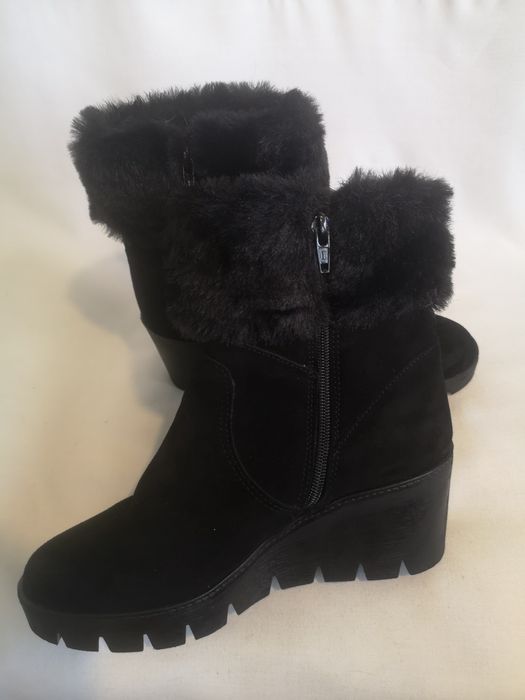 Боти естествен велур, номер 39