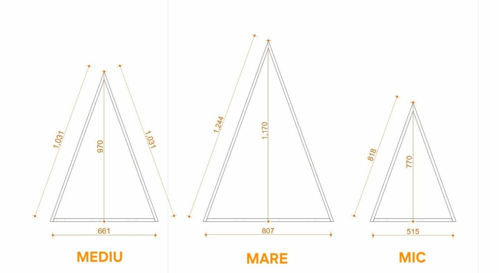 Ornamente de craciun - Brazi ornamentali luminoși LED