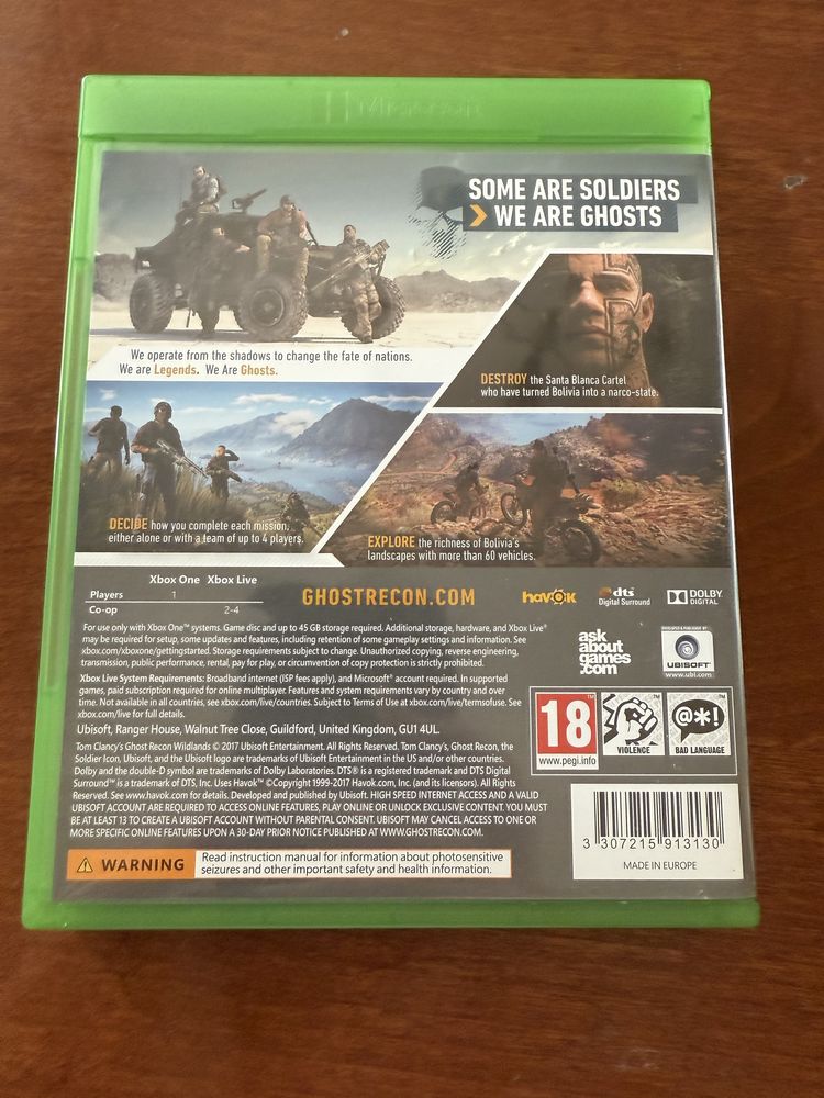 Joc pentru XBOX ONE Tom Clancy’s Ghost Recon Wildlands