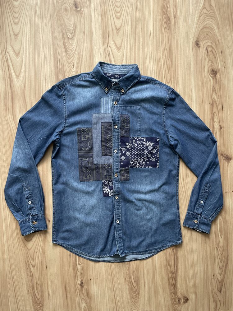 Desigual / мъжка дънкова риза М