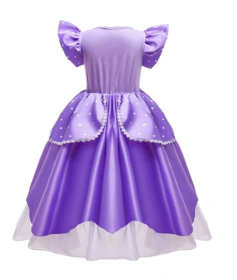 Rochita printesa Sofia 6-8 ani