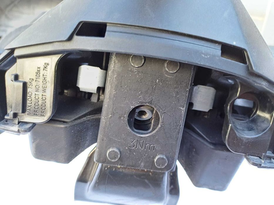 Bare Transversale Thule SquareBar Hyundai Elantra, sedan, 2016-2021