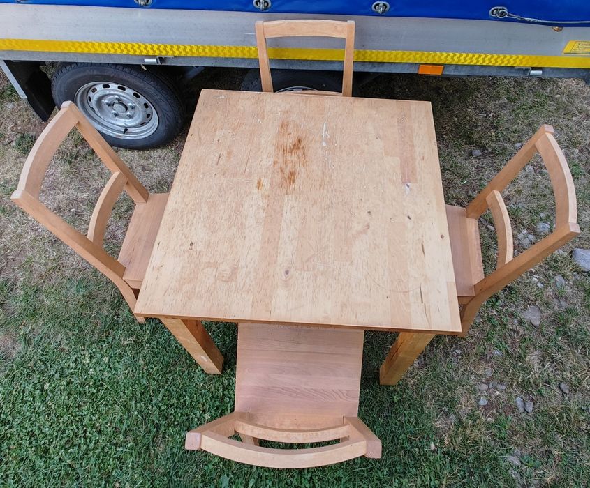 Masa cu Scaune - Lemn Masiv - Mobilier Germania