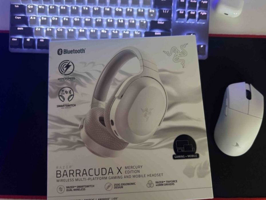 Наушники razer barracuda x mercury