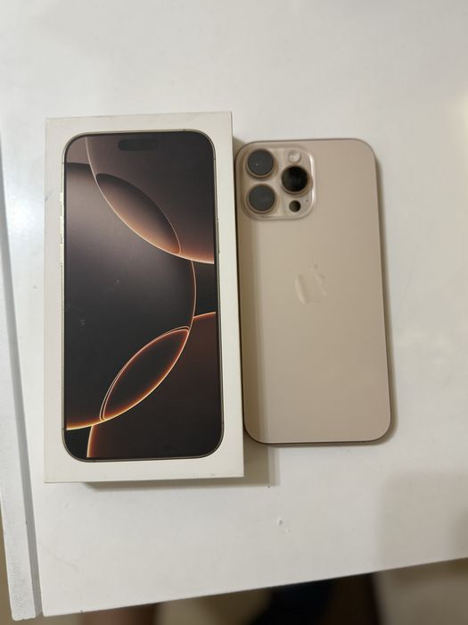 Продаю Iphone 16 Pro Max 256 gb Desert в идеальном состояние